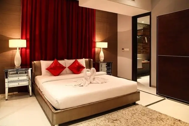 Deluxe Apart Daire, 2 Yatak Odası, Jakuzi