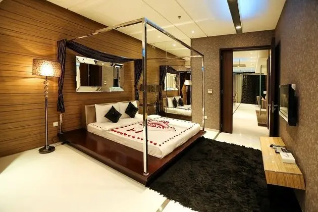 Deluxe Apart Daire, 2 Yatak Odası, Jakuzi