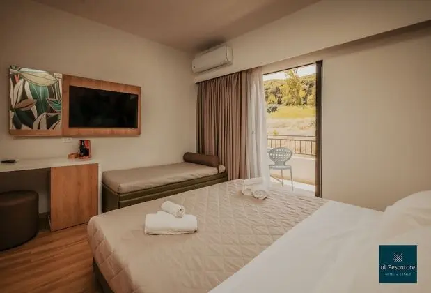 Tek Büyük veya İki Ayrı Yataklı Oda, Balkon, Dağ Manzaralı