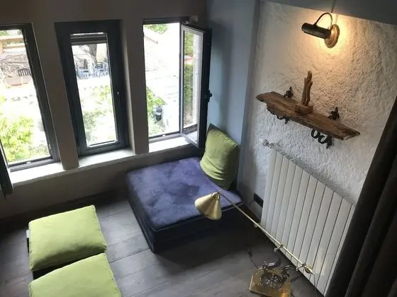 Superior Çatı Katı (Loft), 1 En Büyük (King) Boy Yatak ve Çekyat, Sigara İçilmez, Bahçe Manzaralı