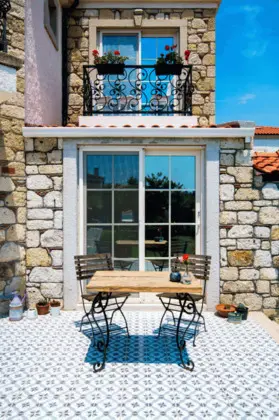 Şömineli Deluxe Oda, Bahçe Manzaralı, Şömineli