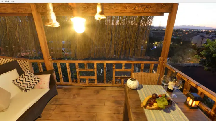 Cumbalı Deluxe Oda, Deniz Manzaralı, Teraslı