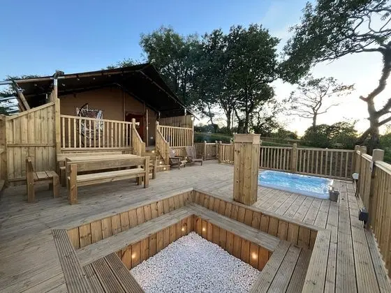 Luxury Çadır, Sıcak Su Havuzu, Bahçe Manzaralı