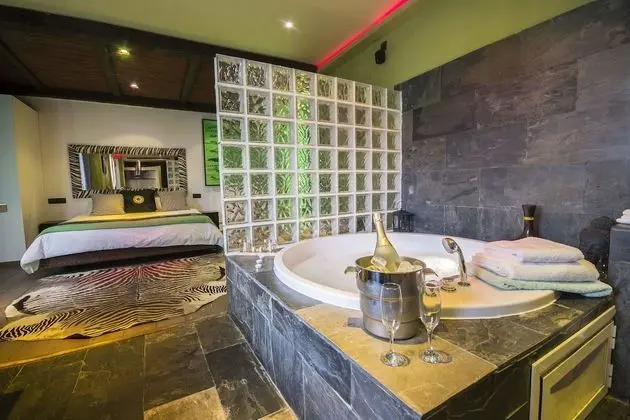 Deluxe Apart Daire, Jakuzi (Safari)