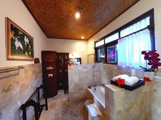 Deluxe Tek Büyük veya İki Ayrı Yataklı Oda, Bahçe Manzaralı