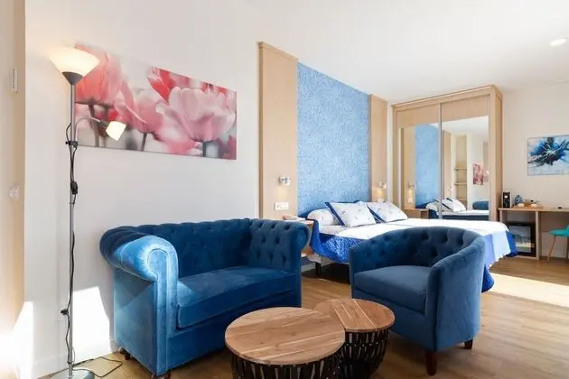 Deluxe Tek Büyük Yataklı Oda, Teras, Deniz Manzaralı