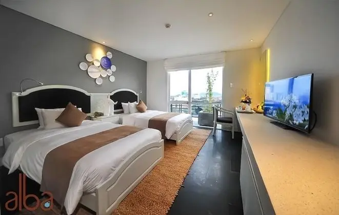 Deluxe Tek Büyük veya İki Ayrı Yataklı Oda, Şehir Manzaralı