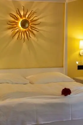 Superior Tek Büyük veya İki Ayrı Yataklı Oda, Balkon, Bahçe Manzaralı