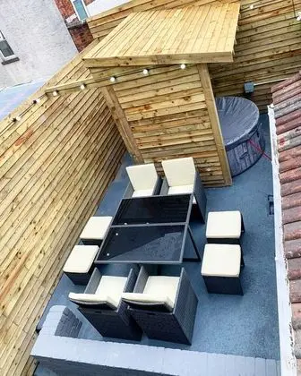 Deluxe Apart Daire, Özel Banyo, Bahçe Manzaralı (Hottub  )