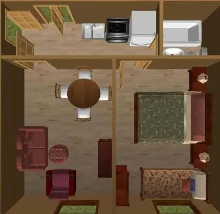 Apart Daire, 1 Yatak Odası (Marie)