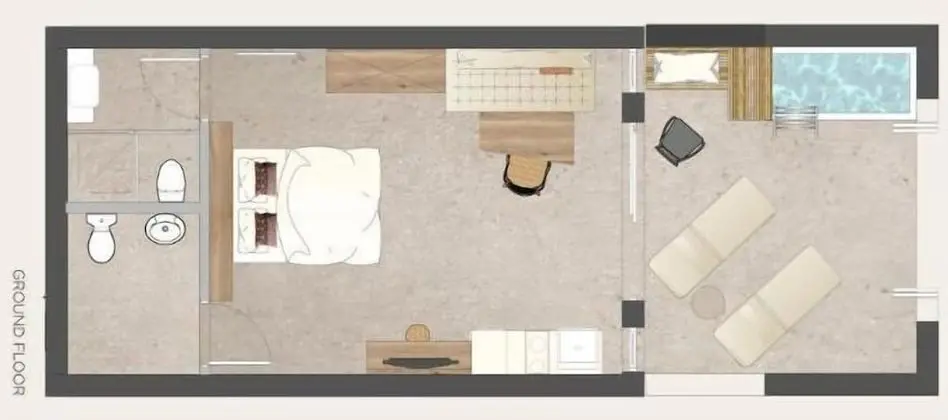 Deluxe Suite, Plunge Pool