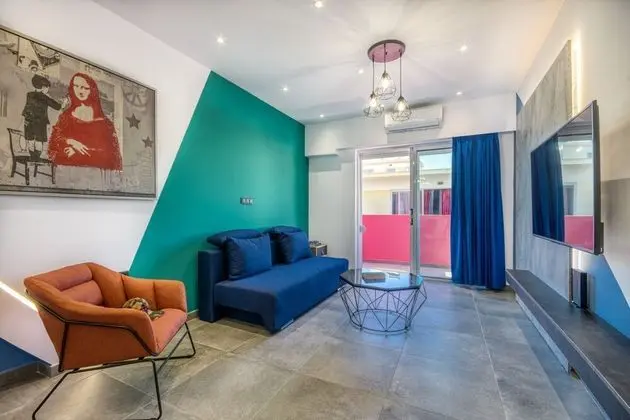 Luxury Apart Daire, 2 Yatak Odası, Balkon