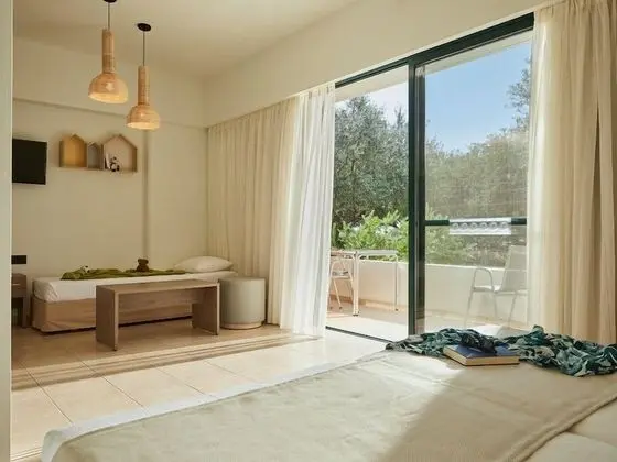 Apart Daire, 1 Yatak Odası, Bahçe Manzaralı (sliding door)