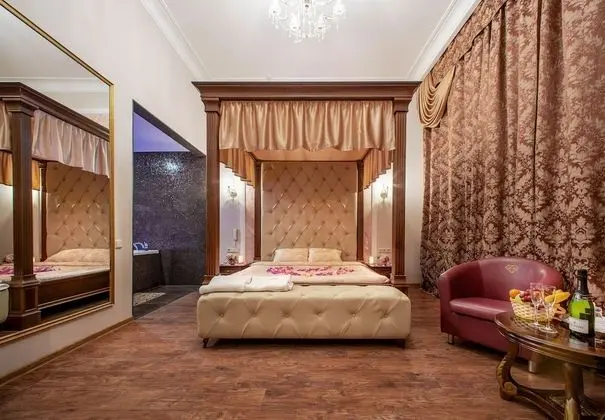 Luxury Tek Büyük Yataklı Oda, Jakuzi