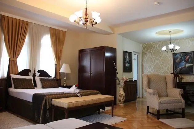 Deluxe Stüdyo, Şömine, Dağ Manzaralı