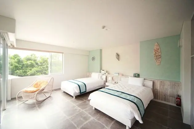 Standard Oda, Sigara İçilmez, Okyanus Manzaralı (2 Semi-Double Beds)
