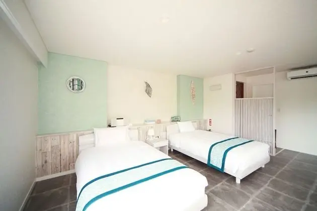 Standard Oda, Sigara İçilmez, Okyanus Manzaralı (2 Semi-Double Beds)
