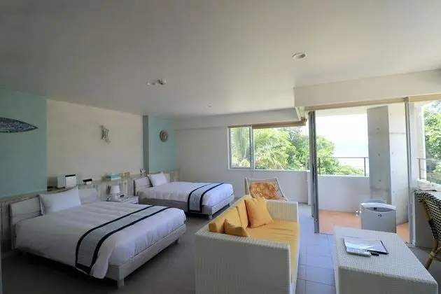 Standard Oda, Sigara İçilmez, Okyanus Manzaralı (2 Semi-Double Beds)