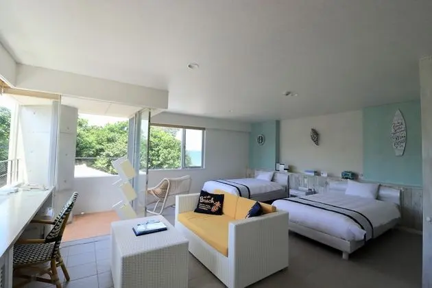 Standard Oda, Sigara İçilmez, Okyanus Manzaralı (2 Semi-Double Beds)