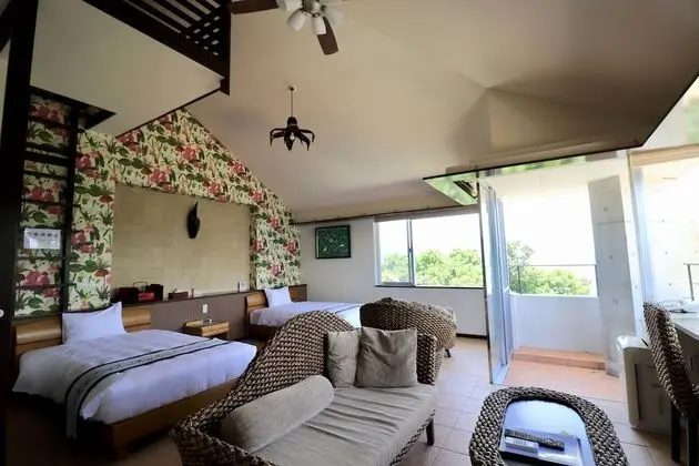 Standard Oda, Sigara İçilmez, Okyanus Manzaralı (2 Semi-Double Beds)