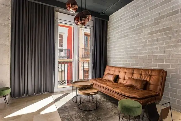 Design Stüdyo Süit, 1 Büyük (Queen) Boy Yatak ve Çekyat, Şehir Manzaralı