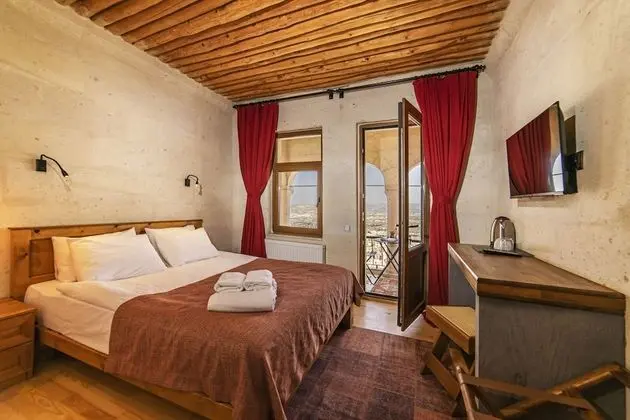 Panoramic Tek Büyük Yataklı Oda, Balkon, Vadi Manzaralı