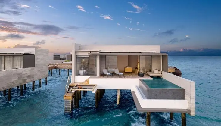 Villa (Sunset Water)