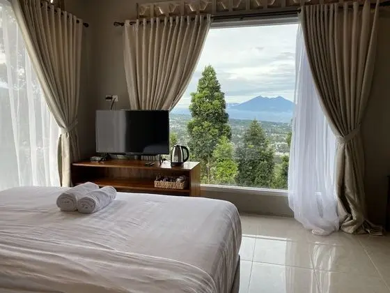 Deluxe Tek Büyük Yataklı Oda, Dağ Manzaralı