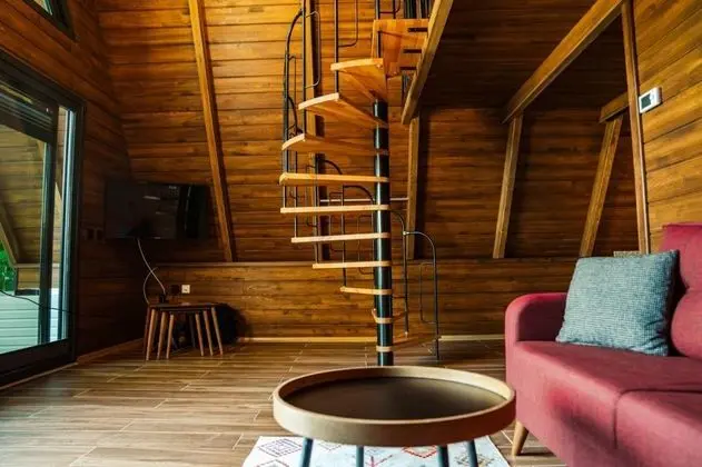 Bungalow, Dağ Manzaralı, Isıtmalı Özel Havuzlu