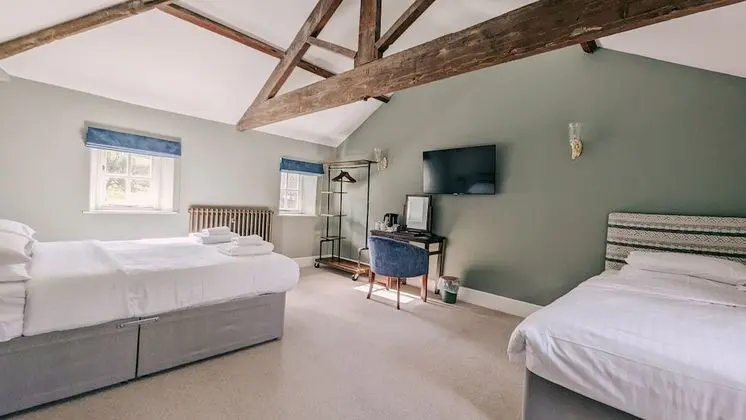 Family Üç Kişilik Oda, Birden Çok Yatak, Bahçe Manzaralı