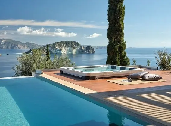 Luxury Villa, 3 Yatak Odası, Kişiye Özel Havuzlu, Deniz Manzaralı (Wing)