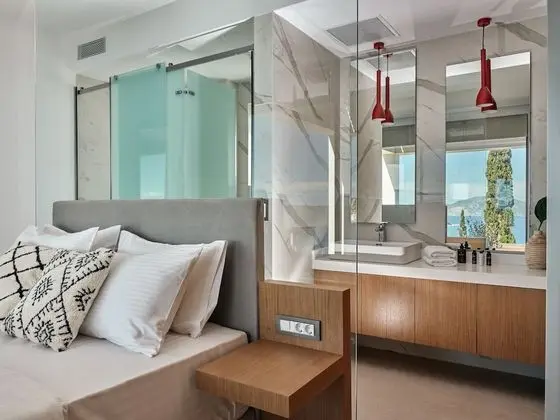 Luxury Villa, 3 Yatak Odası, Kişiye Özel Havuzlu, Deniz Manzaralı (Wing)
