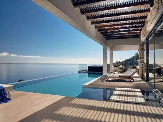 Luxury Villa, 4 Yatak Odası, Kişiye Özel Havuzlu, Deniz Manzaralı (Plumage)