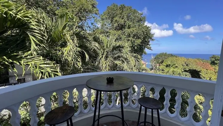 Panoramic Tek Büyük Yataklı Oda, 1 En Büyük (King) Boy Yatak, Balkon, Okyanus Manzaralı