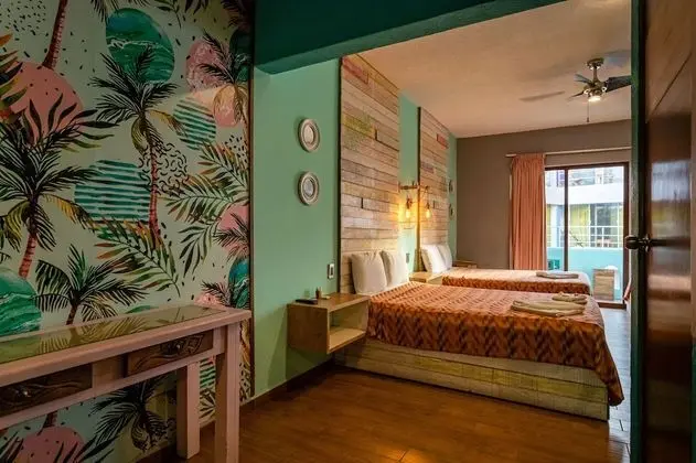 Oda, Birden Çok Yatak, Balkon, Şehir Manzaralı