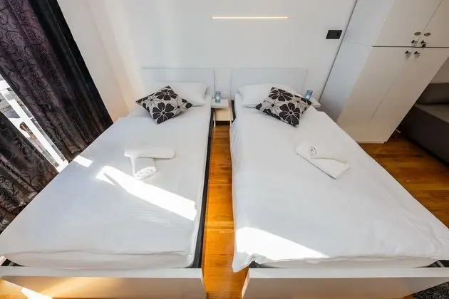 Standard Tek Büyük veya İki Ayrı Yataklı Oda, 1 Yatak Odası, Plaj Manzaralı