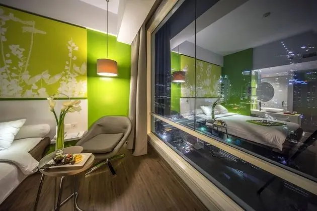 Deluxe Oda, 1 Büyük (Queen) Boy Yatak, Şehir Manzaralı