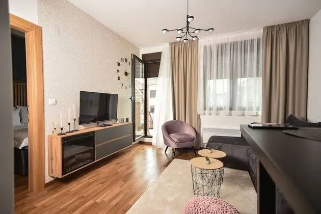 Premium Apart Daire, 1 Büyük (Queen) Boy Yatak ve Çekyat