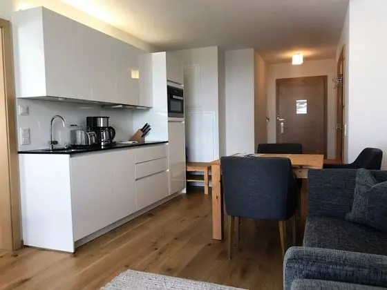 Premium Apart Daire, 1 Yatak Odası, Balkon, Dağ Manzaralı (40m²)