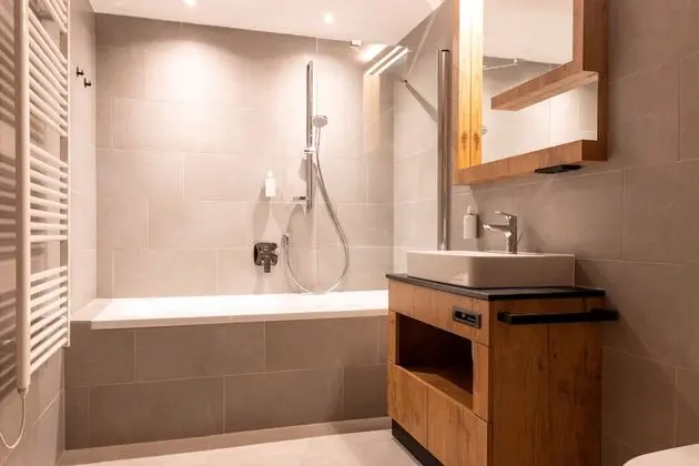 Deluxe Apart Daire, 2 Yatak Odası, Balkon, Dağ Manzaralı