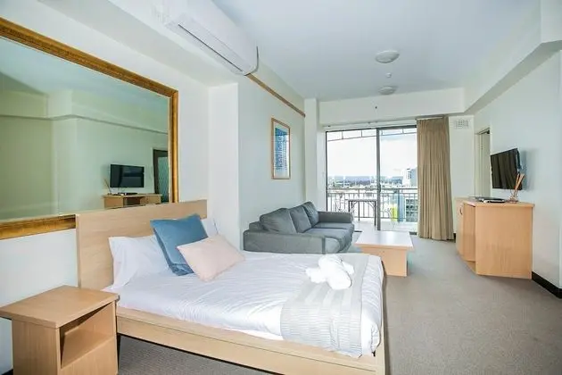 Deluxe Apart Daire, 1 Büyük (Queen) Boy Yatak ve Çekyat, Balkon, Şehir Manzaralı