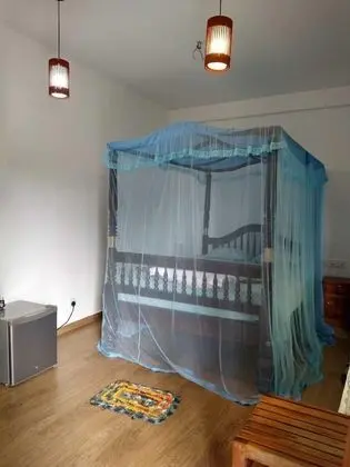 Tek Büyük Yataklı Oda, Balkon, Bahçe Manzaralı