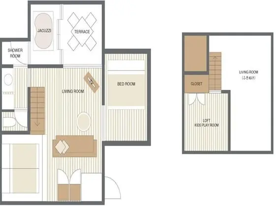 Villa, 2 Yatak Odası