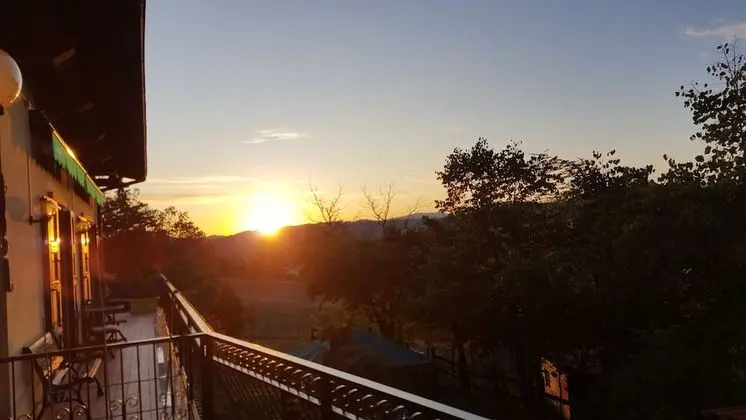 Tek Büyük Yataklı Oda, Balkon, Bahçe Manzaralı