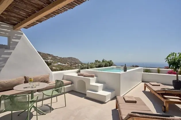 Süit, Kişiye Özel Havuzlu, Deniz Manzaralı (Maisonette)