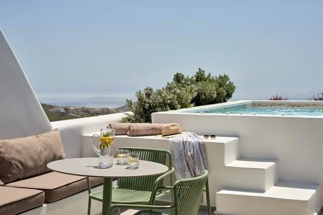 Süit, Kişiye Özel Havuzlu, Deniz Manzaralı (Maisonette)