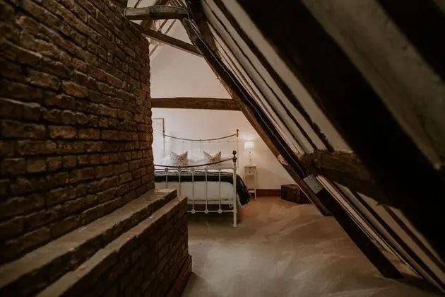 Tek Büyük Yataklı Oda, Banyolu/Duşlu (Blue Attic )
