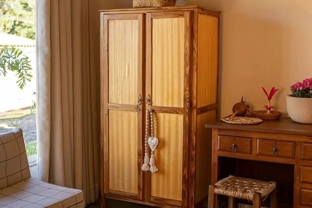 Design Ev, 1 Büyük (Queen) Boy Yatak ve Çekyat, Mutfak, Bahçe Manzaralı
