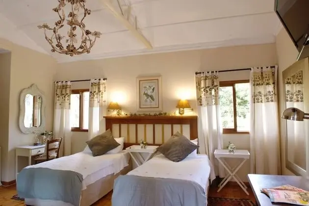 Luxury Tek Büyük veya İki Ayrı Yataklı Oda, 1 Yatak Odası, Bahçe Manzaralı