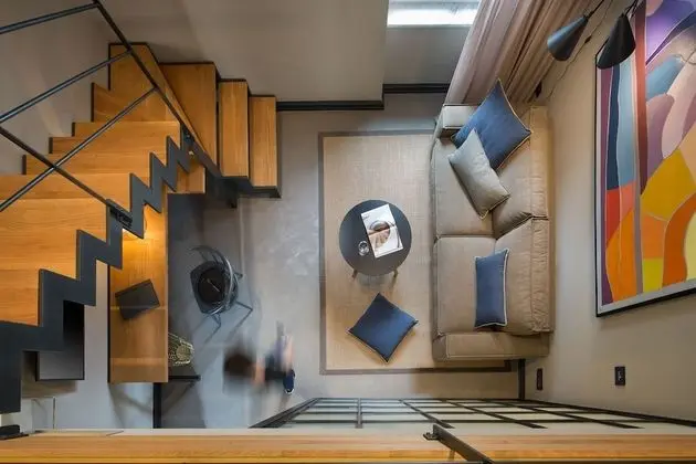 Deluxe Oda, 1 En Büyük (King) Boy Yatak ve Çekyat, Asma Kat